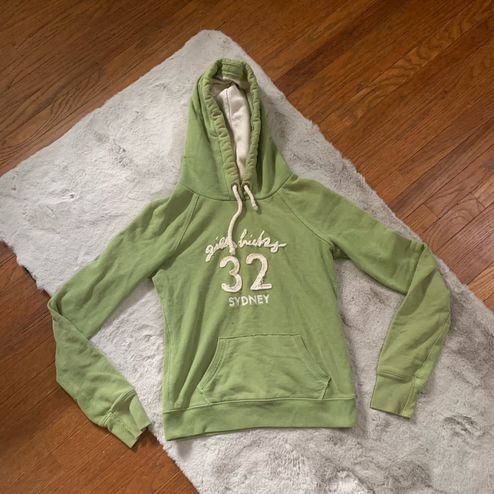 🍂Gilly Hicks green hoodie